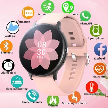 2021 Nove Ženske Bluetooth Klic Pametno Gledati Ženske Nepremočljiva Športna Fitnes Watch Zdravje Tracker Novega Predvajalnika Glasbe smartwatch Moški