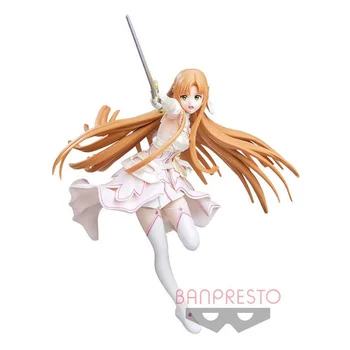 Cuteanime Prvotne Banpresto Sword Art Online Asuna ESPRESTO Slika PVC Akcijski Model Igrače Anime Dekle Slika