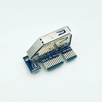 H1111Z Dodaj Na Kartice PCI Express Priključek za PCI-E Riser PCIE X1 da X4 Riser PCI E Riser Card SATA Power 30 cm PCI E Podaljšek