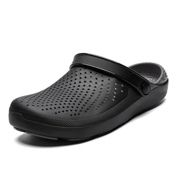 Moški Sandali 47 Velikost Crocks LiteRide Luknjo Čevlji Maši Sandali Moški Strani EVA Vrt Čevlji na Prostem Adulto Cholas Hombre