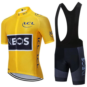 INEOS kolesarska ekipa jersey 20 D kolo kratko obleko Ropa Ciclismo mens poletje quick dry izposoja Maillot Hlače oblačila