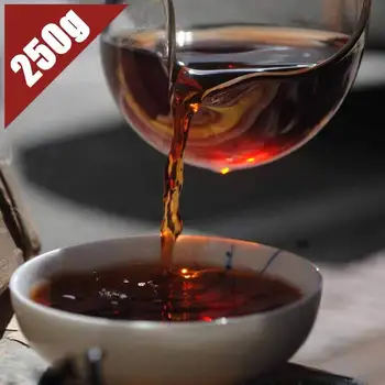 2008 Leto Kitajski Čaj 250 g Yunnan Stare Zrel Pu-erh Čaj, Kitajski Čaj Zdravstveno Varstvo Pu ' er Čaj Opeke Za Težo Izgubili Čaj