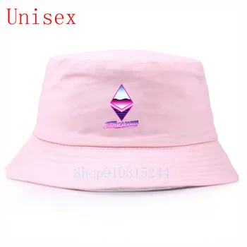 Ethereum - 80. Retro bitcoin backet klobuk ženska kapa za moške, ženske klobuki poleti klobuki za ženske fischerhut ženske klobuki