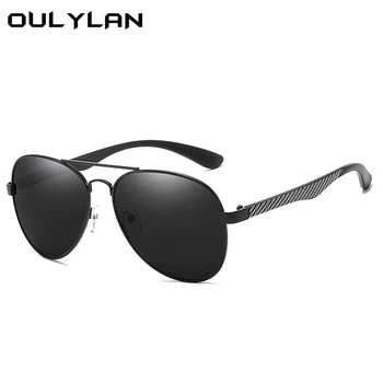 Oulylan 2021 Trendi Polarizirana sončna Očala Moški Ženske Modni Vožnjo sončna Očala Pilotni Sunglass za Ženske Kovinski Prostem Očala