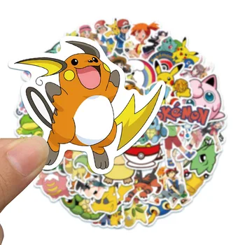 10/50/100 Kos/Veliko Risank Anime Pokemon Nalepke Kawaii Pikachu Stiker Skateboard Laptop Izposoja Kitara Otroci Nepremočljiva Igrače