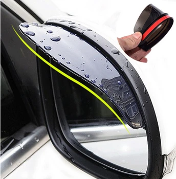 Avtomobilska dodatna Oprema Rearview Mirror Dež obrvi Dež Kritje za Suzuki Jimny Je Kizashi Grand Vitara SX4 VITARA Dela Baleno Celeri