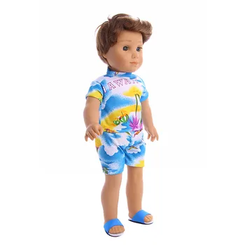 Lutka Obleko Blue Serije Obleko Fit 18 Inch Ameriški In 43 cm Prerojeni Baby Doll Obleke, Pribor, ruski OG Dekle Lutka DIY Igrače