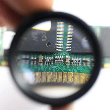 30X36mm Povečevalno Steklo za Telefon Loupe povečave za celoten zaslon LED Osvetljen Lupo Oči Leče za Gledanje Popravila Nakita Loupe
