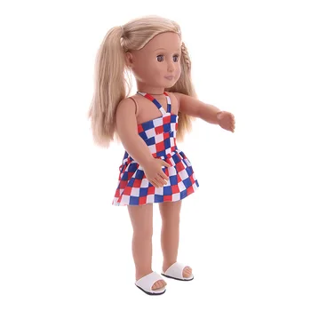 Fit 18 Inch Ameriški Lutka 40-43 cm, Rojen Baby Doll 11 Nastavite Copate Pribor Za Otroka, Rojstni dan Festivala Darilo